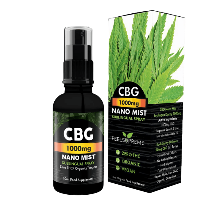 Feel Supreme CBG Liposomal Spray 1000mg 10ml