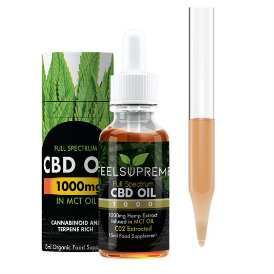 Feel Supreme CBD Oil 1000mg 15ml