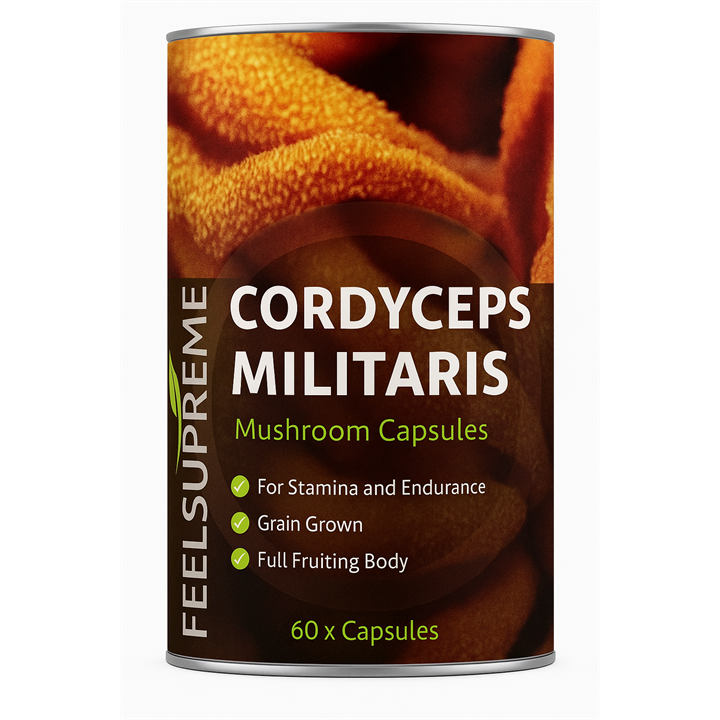 Feel Supreme Cordyceps 60 Veg Caps