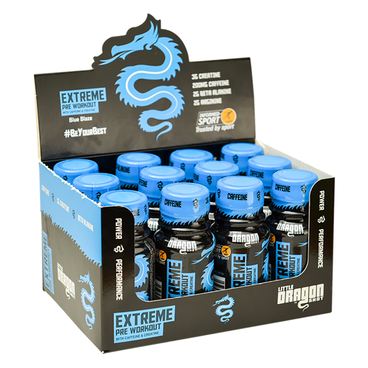 Little Dragon Extreme Pre-Workout Shot 12x60ml Lemon Drop