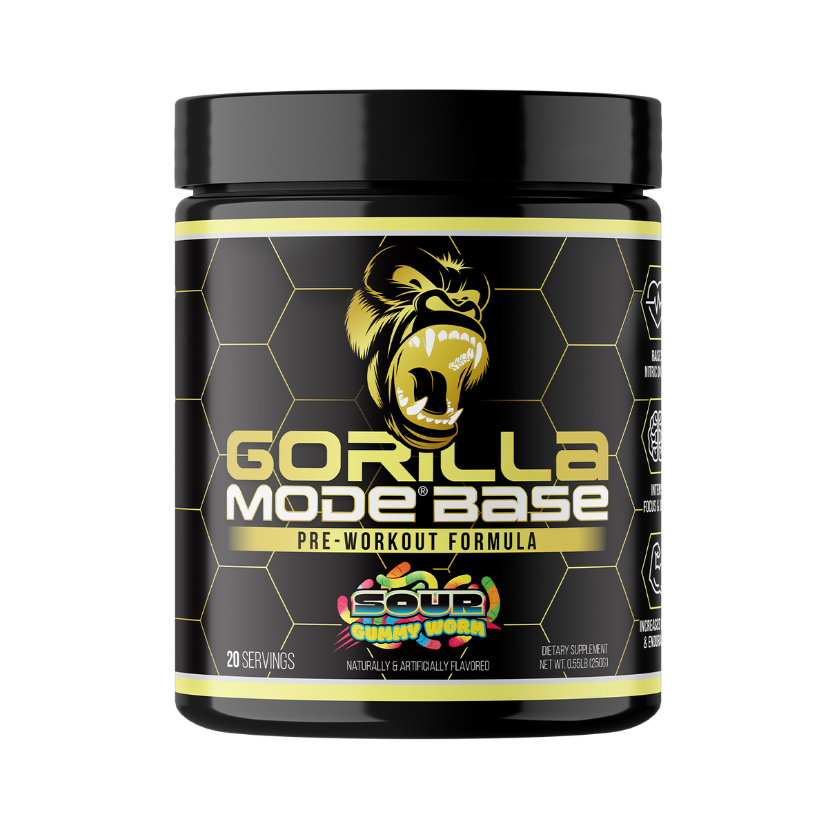 Gorilla Mind Gorilla Mode Base Pre-Workout - 427g
