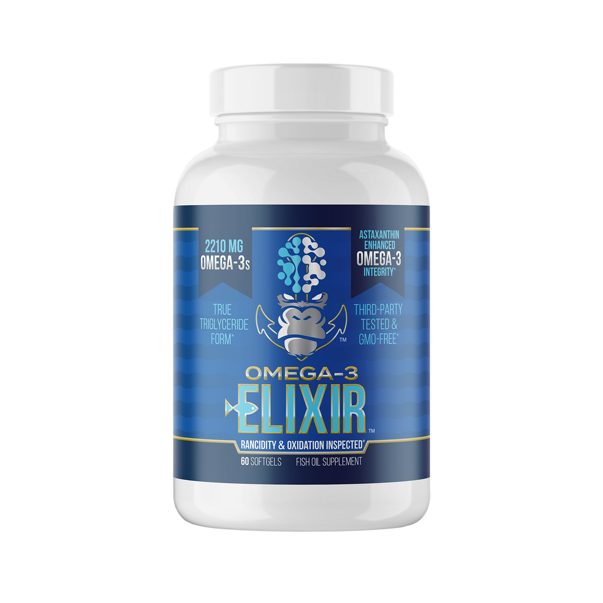 Gorilla Mind Omega-3 Elixir - 30 servings