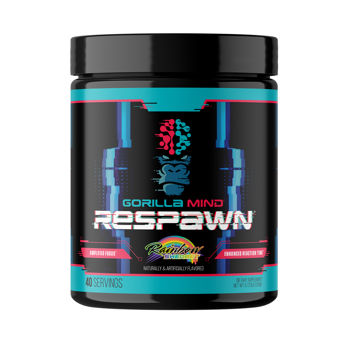 Gorilla Mind Respawn Gaming Formula - Red Gummy Fish