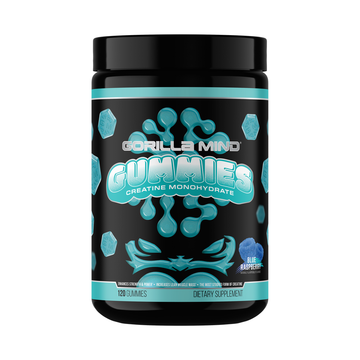 Gorilla Mind Creatine Gummies - 30 servings