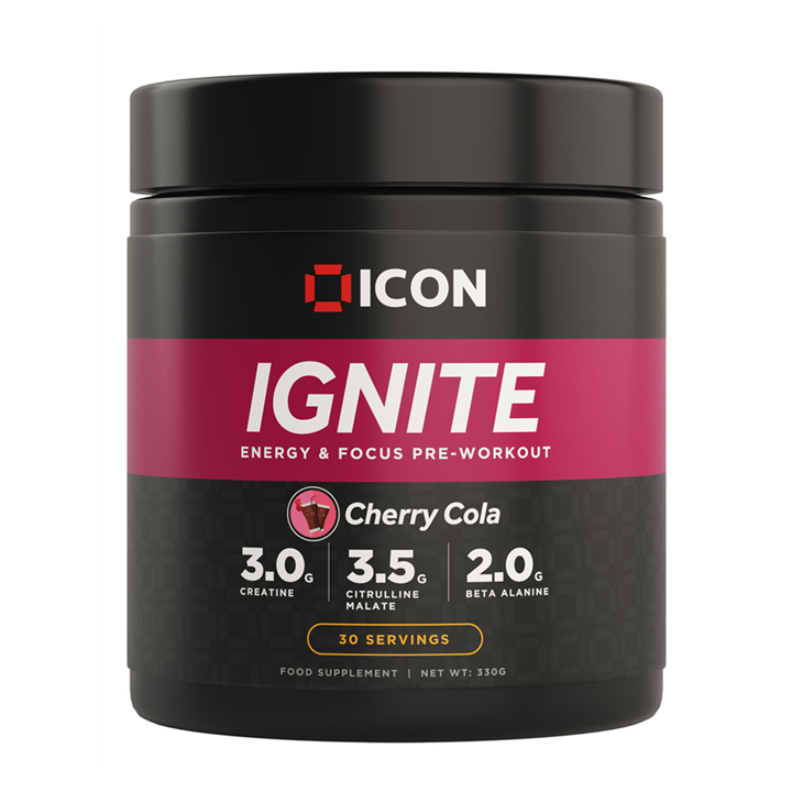 ICON Nutrition IGNITE Pre-Workout 600g Pineapple Punch