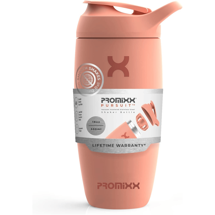 PROMiXX Pursuit Stainless-Steel Shaker Bottle 550ml