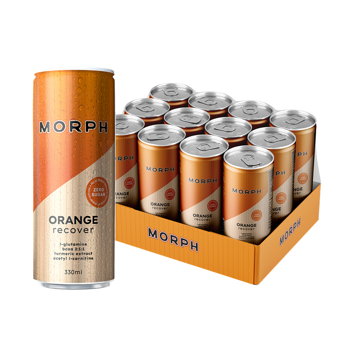 Morph Recover 12x330ml Orange