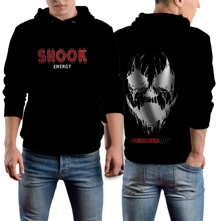 Murdered Out Shook Hoodie