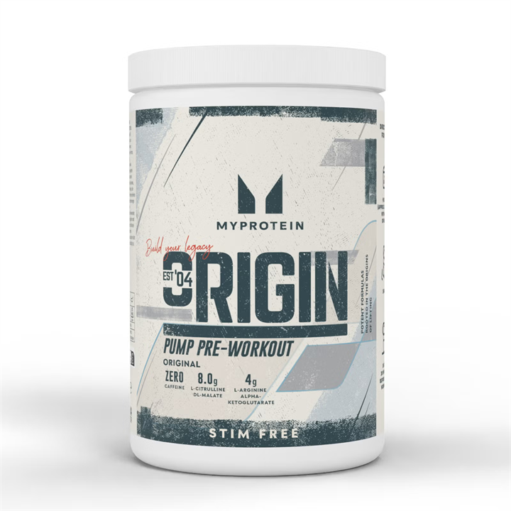 MyProtein Origin Pre Workout Stim-Free 630g
