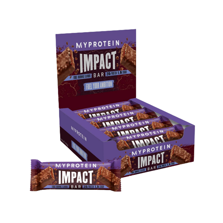 MyProtein Impact Protein Bar 12x64g - view 2