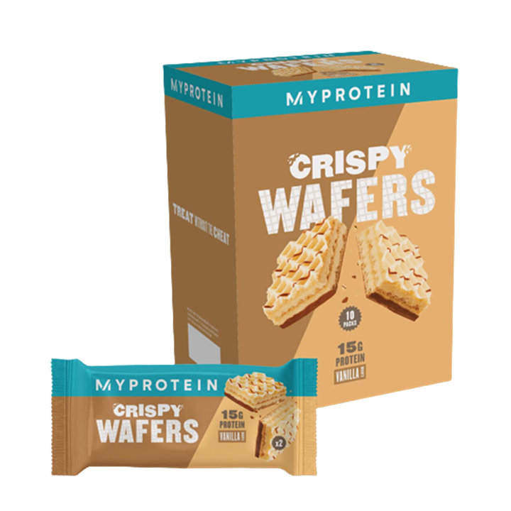 MyProtein Protein Wafers, Vanilla - 10x42g