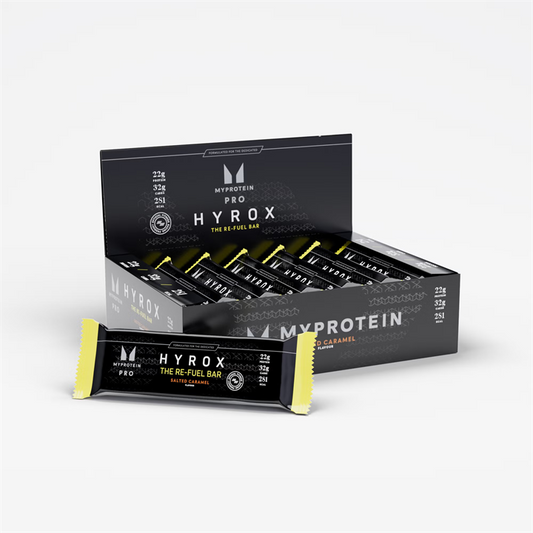 MyProtein THE Re-Fuel Bar (HYROX EDITION) 12 x 80g Salted Caramel