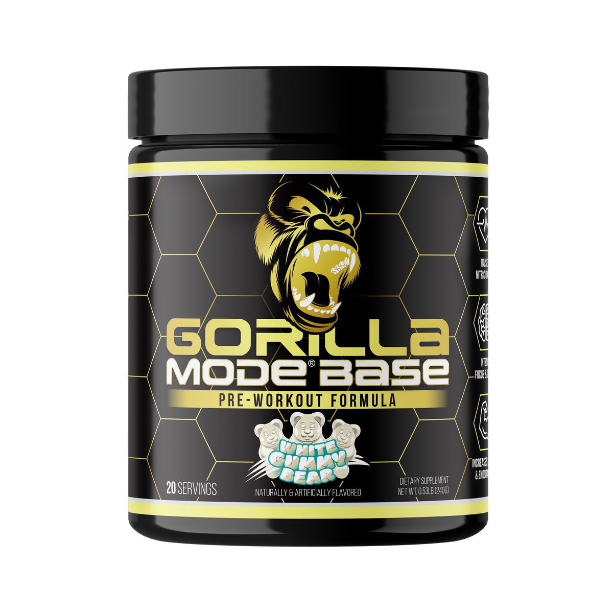 Gorilla Mind Gorilla Mode Base Pre-Workout - 427g