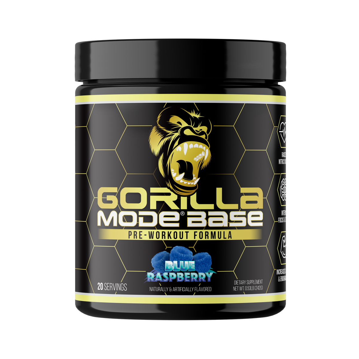 Gorilla Mind Gorilla Mode Base Pre-Workout - 427g