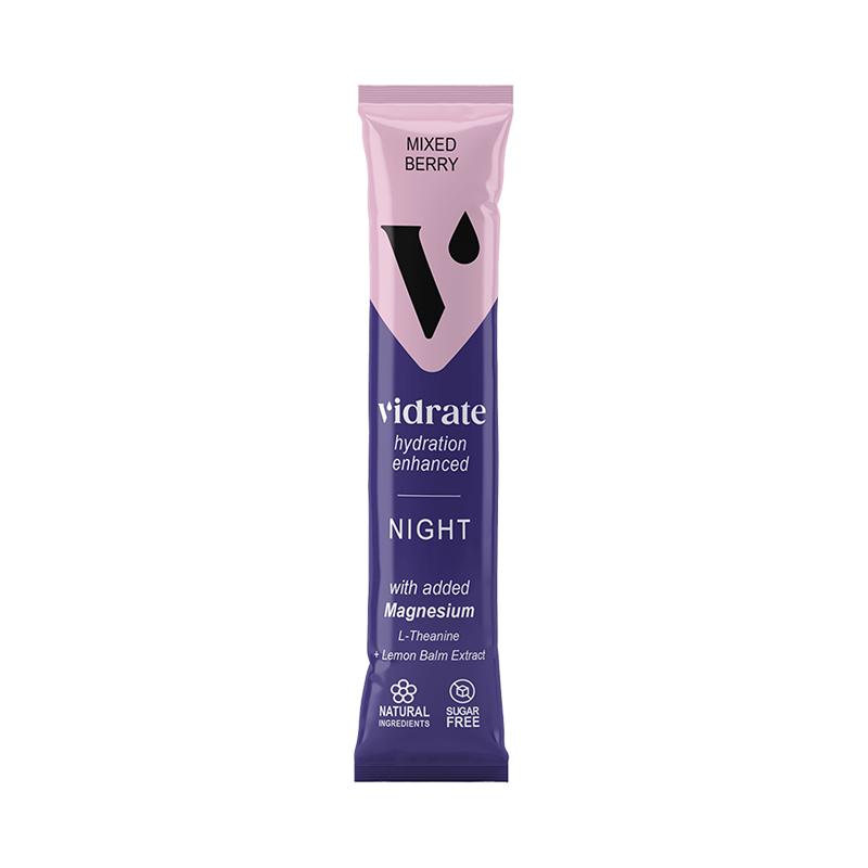 Vidrate Enhanced Hydration 10x3g Night Time (Mixed Berry)