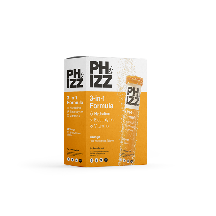 Phizz 3-in-1 Multivitamin & Rehydration Electrolyte Effervescent 12x20 Tabs - view 2