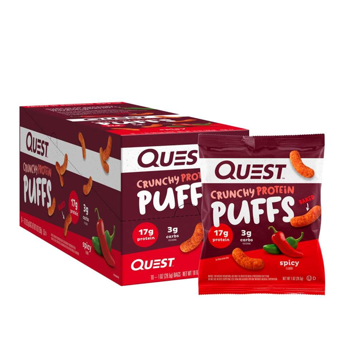 Quest Nutrition Puffs 10x28.5g Spicy