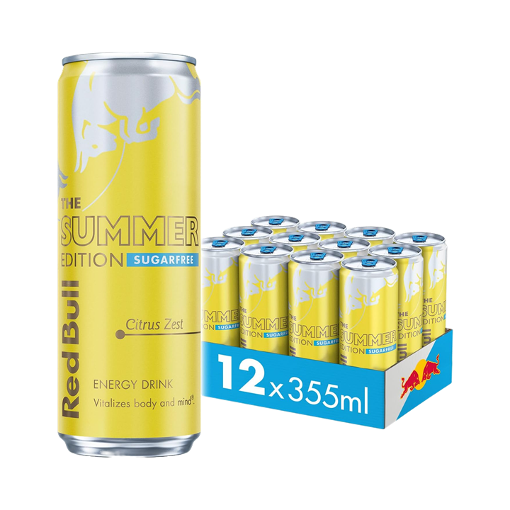 Red Bull Sugar Free 12x355ml