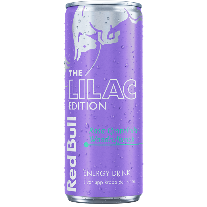 Red Bull Sugar Free Lilac 12x250ml Woodruff Grapefruit