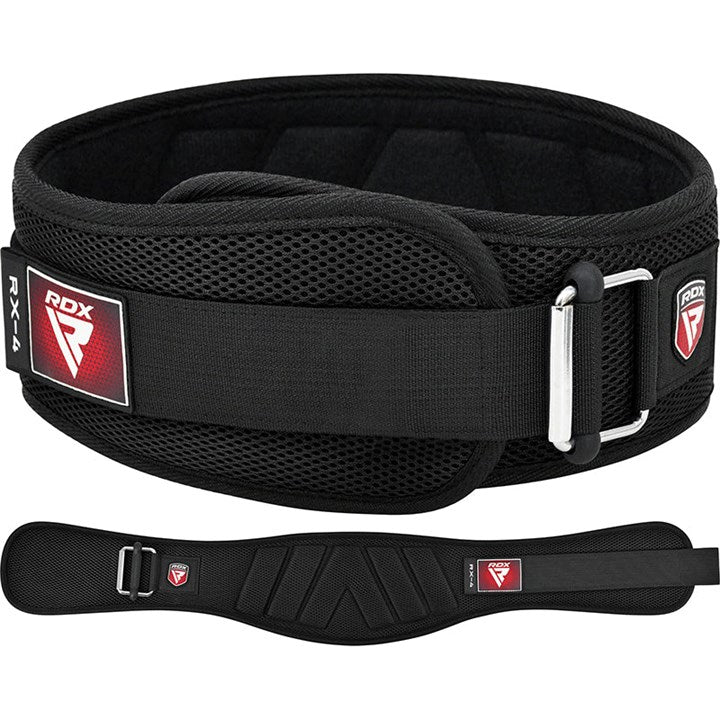 RDX Weight Lifting Belt Eva Curve Rx4 L Black