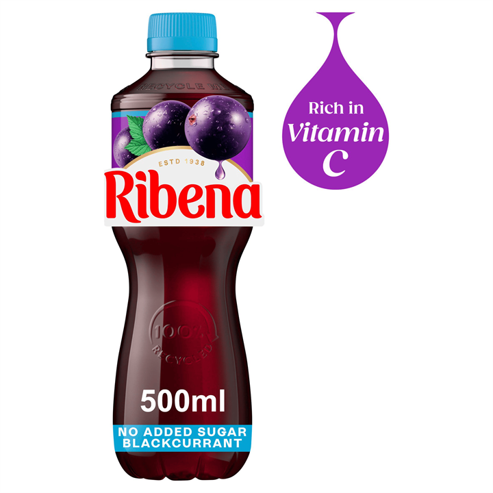 Ribena 12x500ml Blackcurrant (NAS)