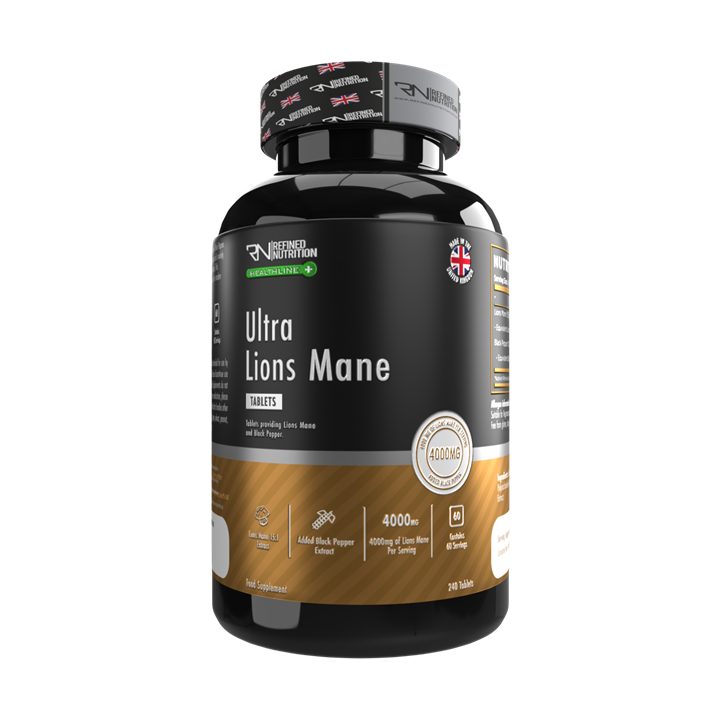 Refined Nutrition Ultra Lions Mane 240 Tabs