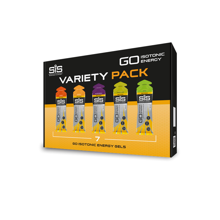 SIS (Science In Sport) Go Isotonic Energy Gel 7x60ml Variety