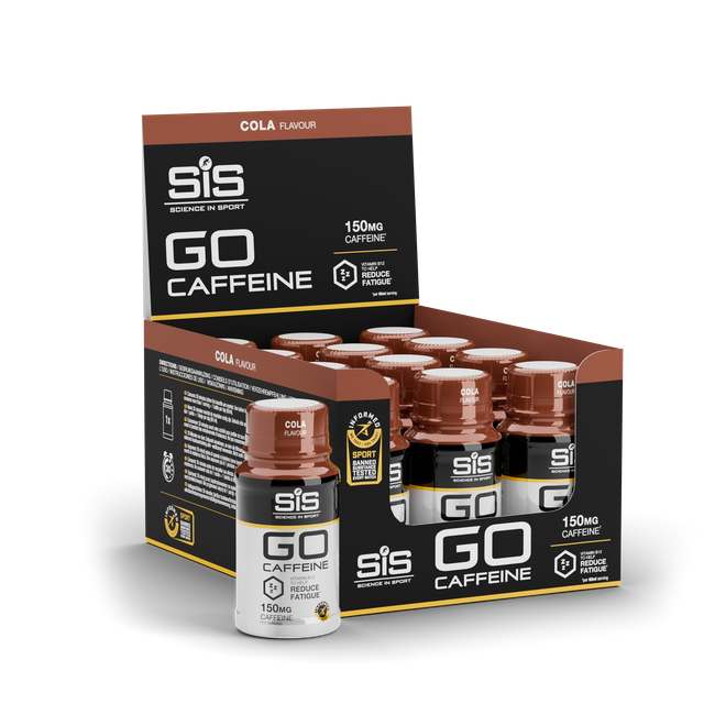 SIS (Science In Sport) Shot Go Caff 12x60ml Cola