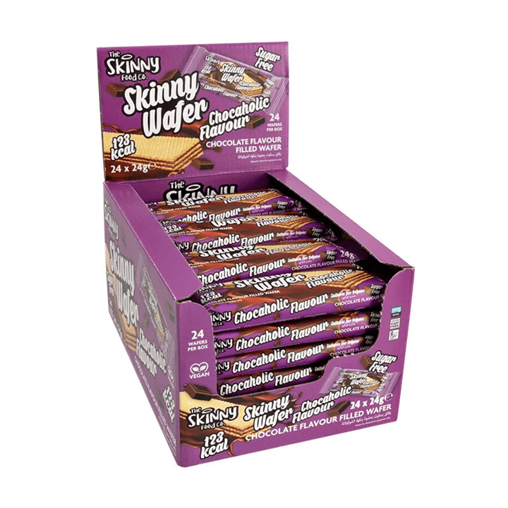 The Skinny Food Co Zero Sugar Wafers 24x24g