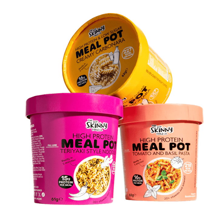The Skinny Food Co High Protein Mealpots 12x62g