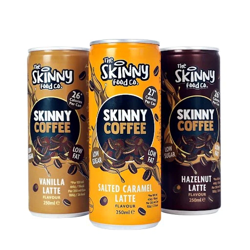 The Skinny Food Co Skinny Coffee 12x250mll Vanilla Latte