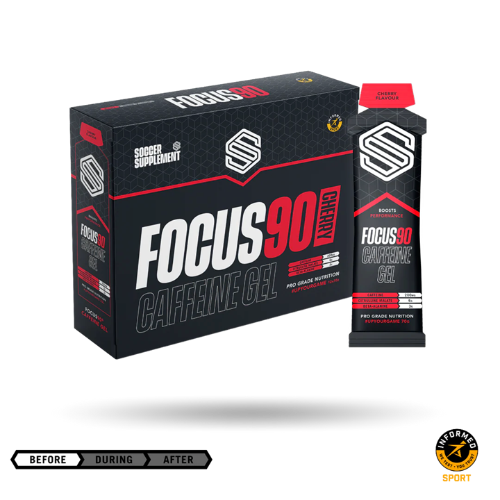 Soccer Supplement Focus90 Caffeine Gel 12x70g - view 2