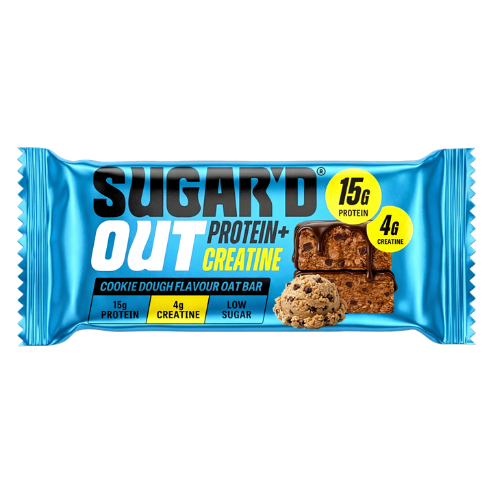 Sugar'd Out Protein + Creatine Oat Bar 12x68g