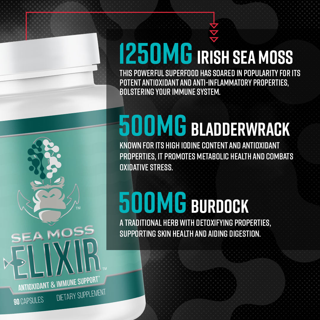 Gorilla Mind Sea Moss Elixir - 30 servings