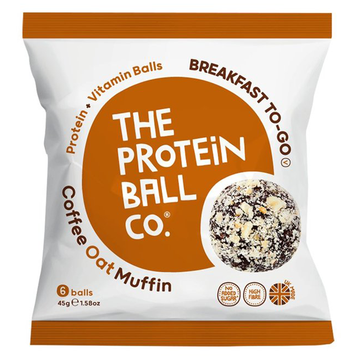 The Protein Ball Co Protein + Vitamin Balls 10x45g Salted Caramel