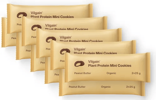 Vilgain Organic Plant Protein Mini Cookies 20x50g 20x55g