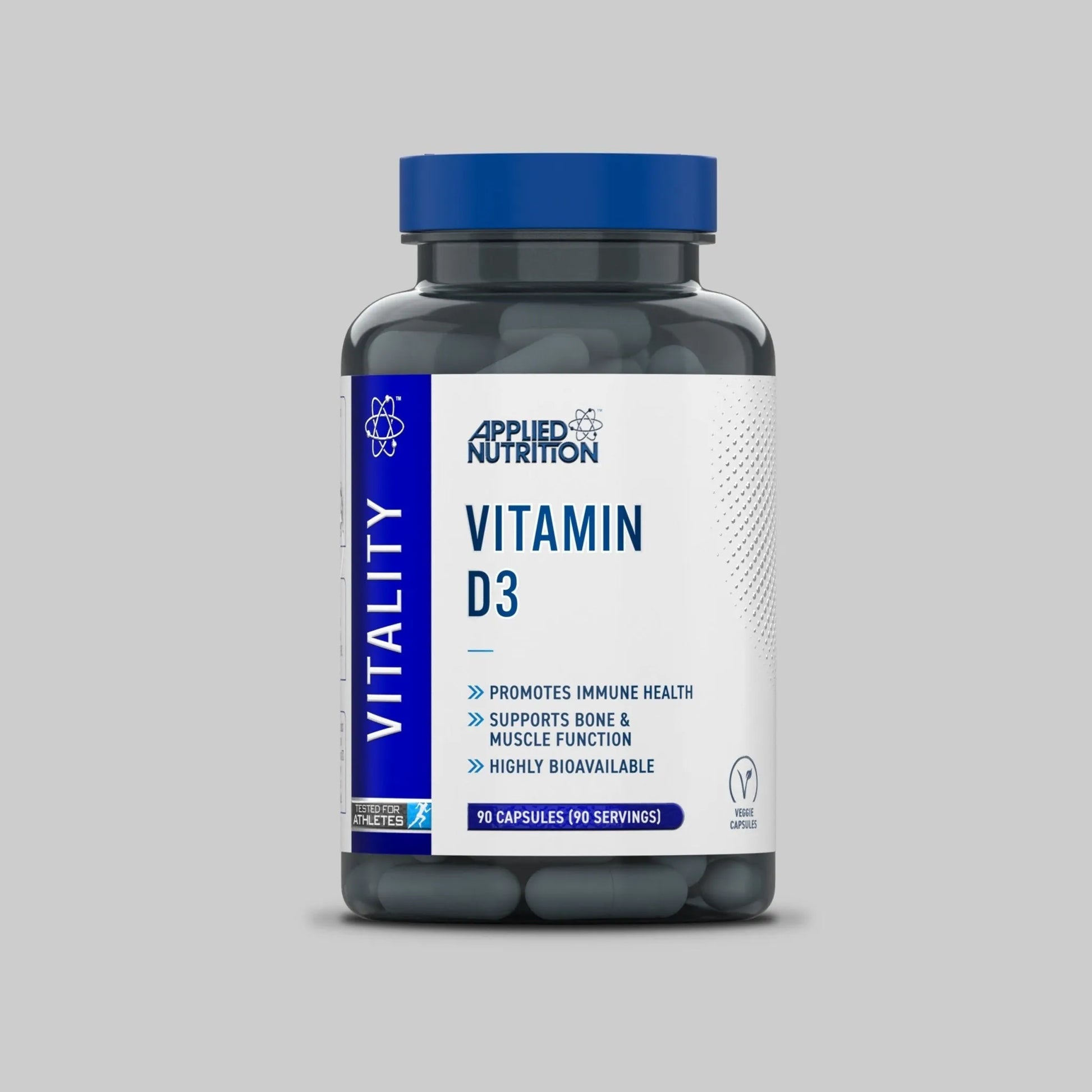 Applied Nutrition Vitamin D3 90 Veg Caps