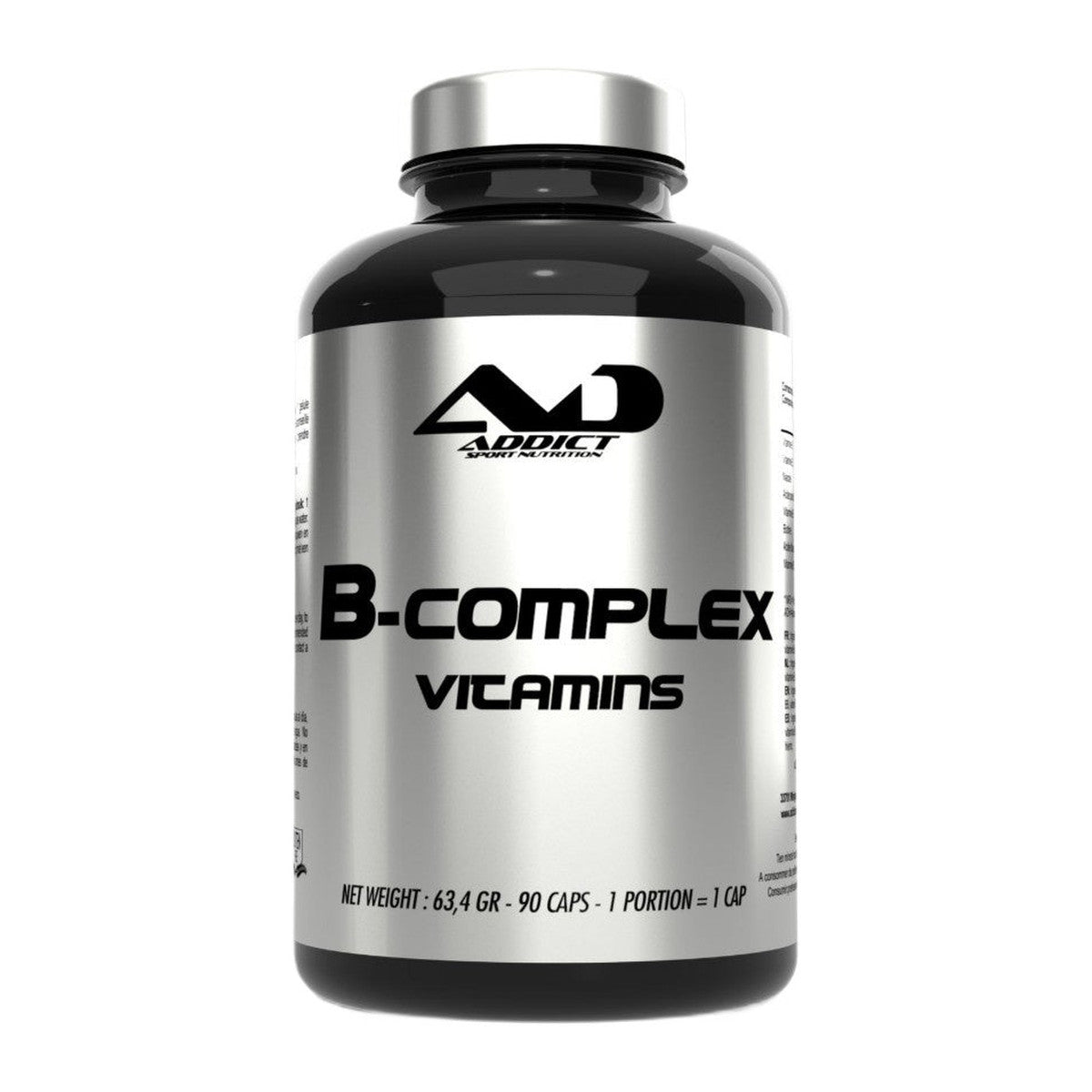 Addict Sport Nutrition B-Complex Vitamins - 90 caps