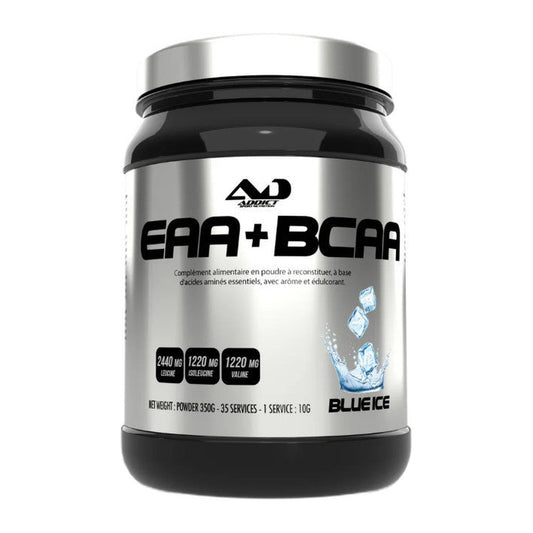 Addict Sport Nutrition EAA+BCAA, Blue Ice - 350g