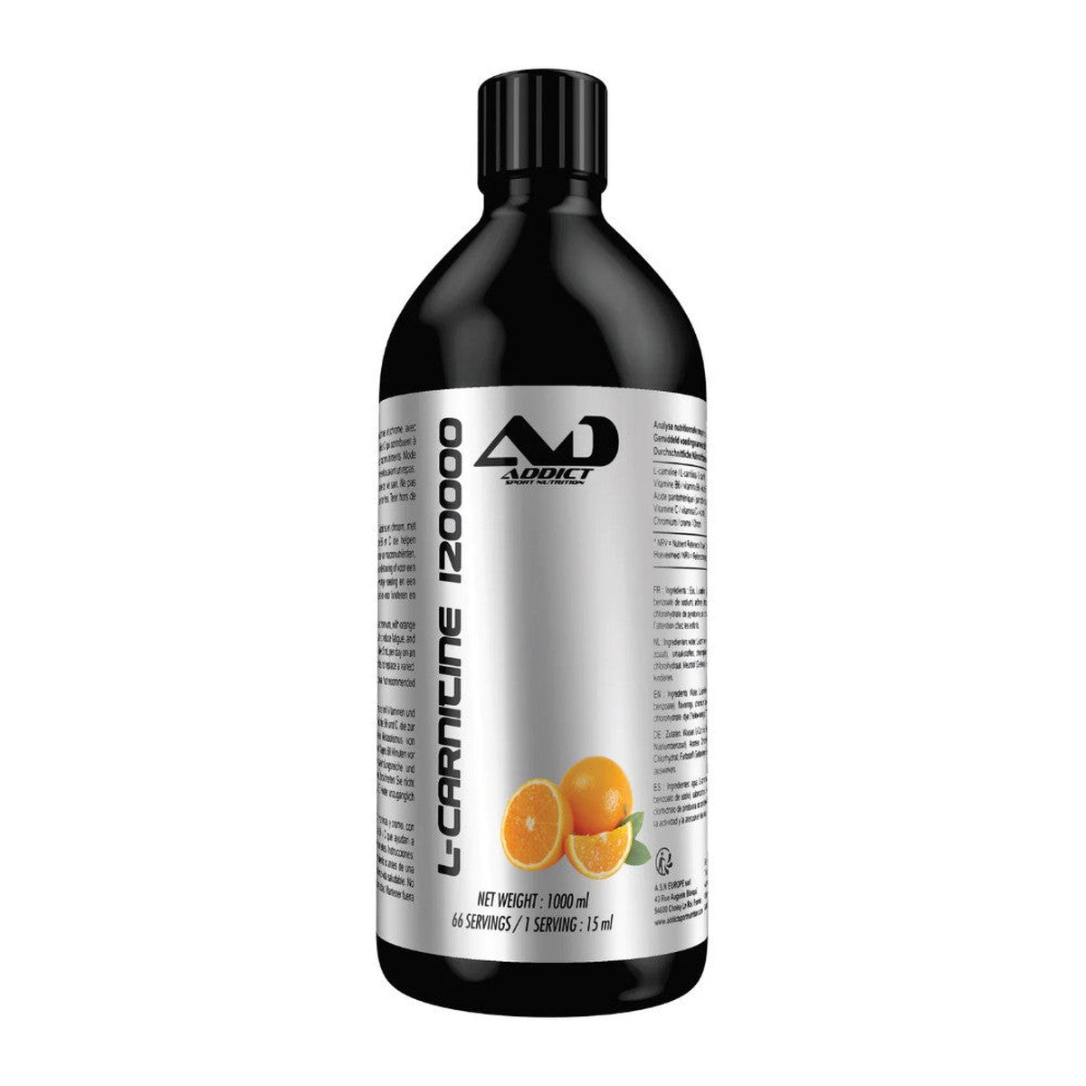 Addict Sport Nutrition L-Carnitine 120000, Tropical Orange - 1000