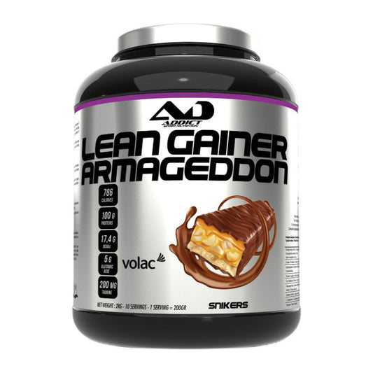 Addict Sport Nutrition Lean Gainer Armageddon, Snikers - 2000g
