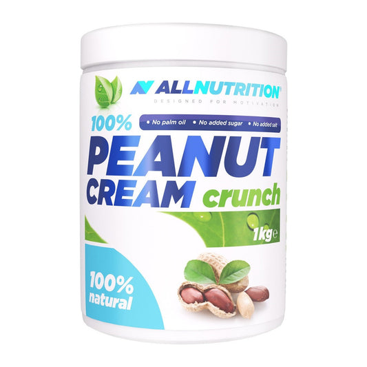 Allnutrition 100% Peanut Cream, Crunch - 1000g