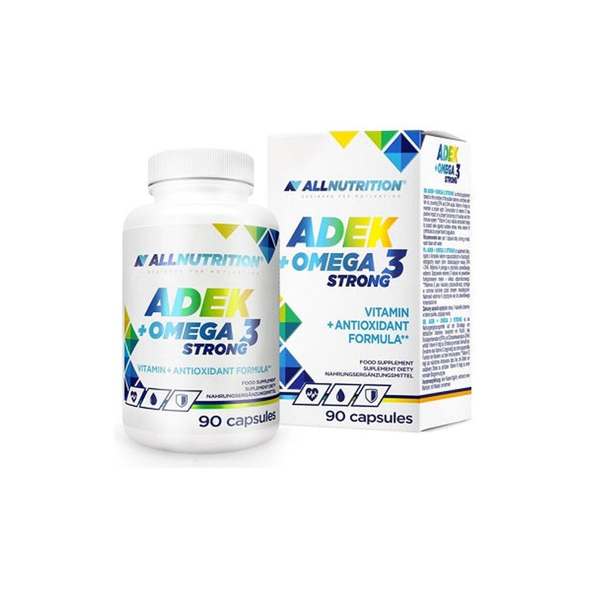 Allnutrition ADEK + Omega 3 Strong - 90 caps