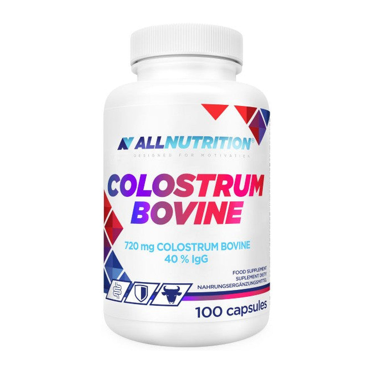 Allnutrition Colostrum Bovine, 720mg - 100 caps