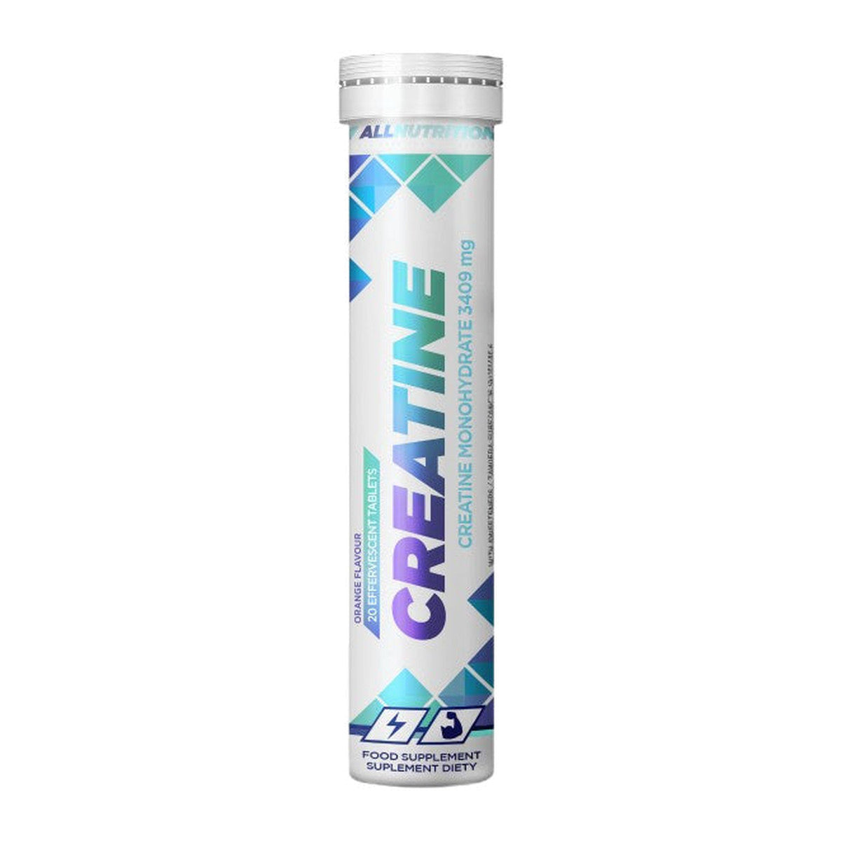 Allnutrition Creatine Monohydrate, 3409mg (Orange) - 20 effervesce