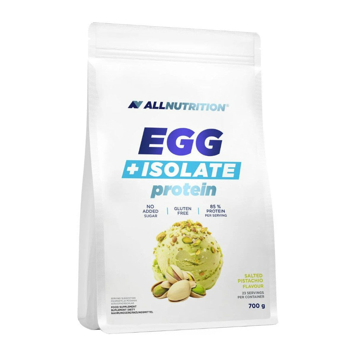 Allnutrition Egg + Isolate Protein, Salted Pistachio - 700g