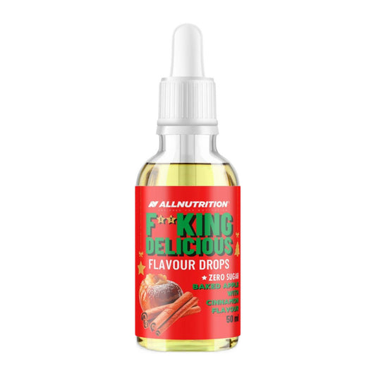 Allnutrition Fitking Delicious Flavour Drops, Baked Apple with Cin
