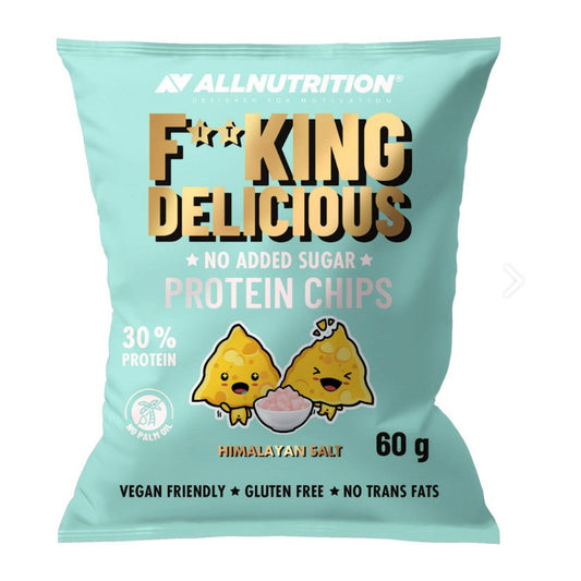 Allnutrition Fitking Delicious Protein Chips, Himalayan Salt - 60g