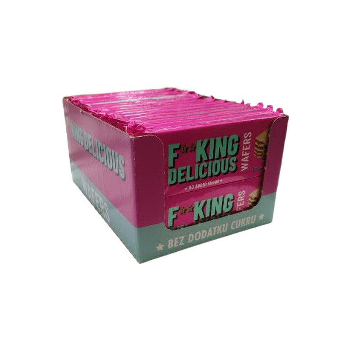 Allnutrition Fitking Delicious Wafers, Cocoa - 32 x 80g