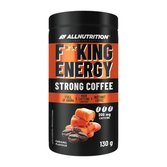 Allnutrition Fitking Energy Strong Coffee, Caramel - 130g